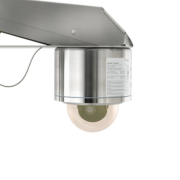 Compact Ex-Dome-Camera ExCam IPQ3628 with PTRZ-functionality