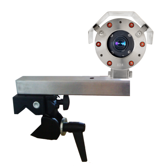 SuperClamp SCMB with mounted camera
